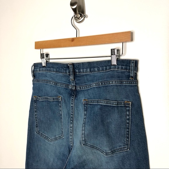 Everlane | High Rise Skinny Ankle Jean Mid Blue 30 - Picture 4 of 8